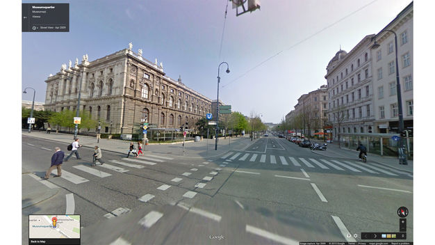 Google Maps Streetview Wien