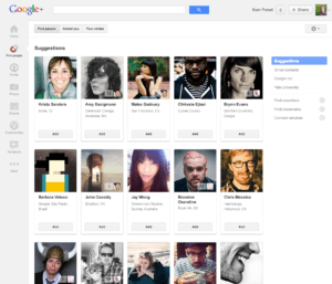 Neue Leute in Google+ finden