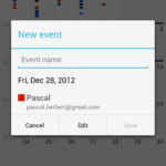 Google Calendar für Android