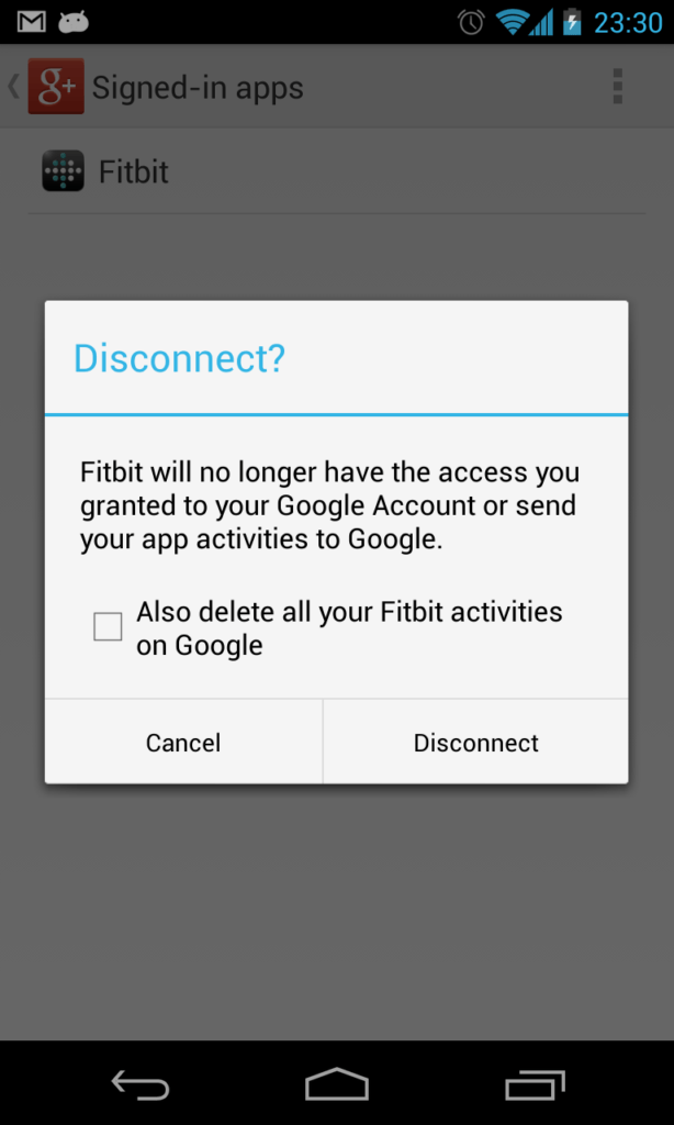 Google+ Apps entfernen?