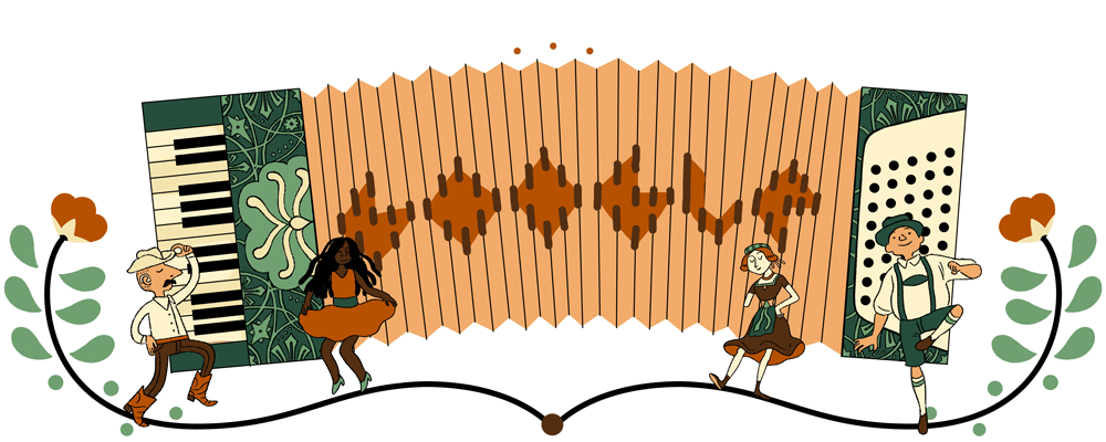 Akkordeon Google Doodle