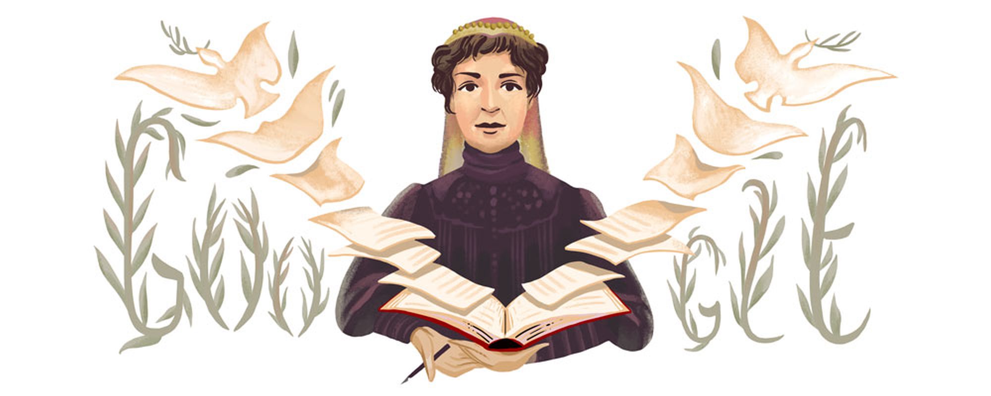 Bertha von Suttner Google Doodle