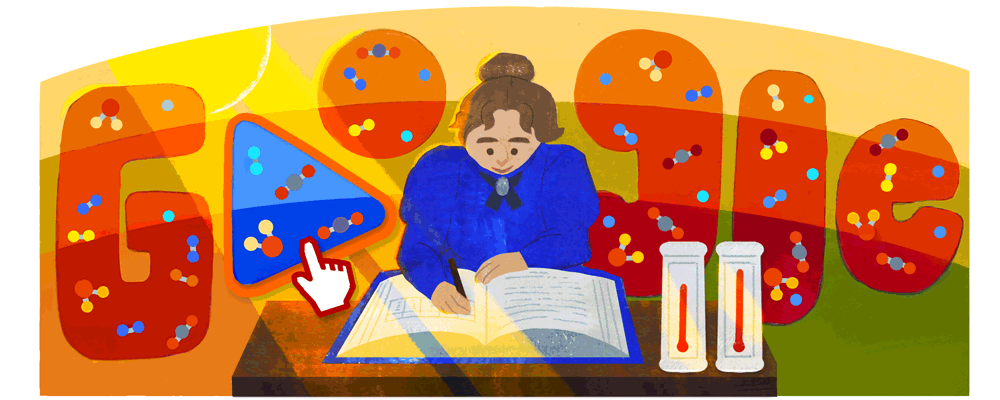 Eunice Newton Foote Google Doodle