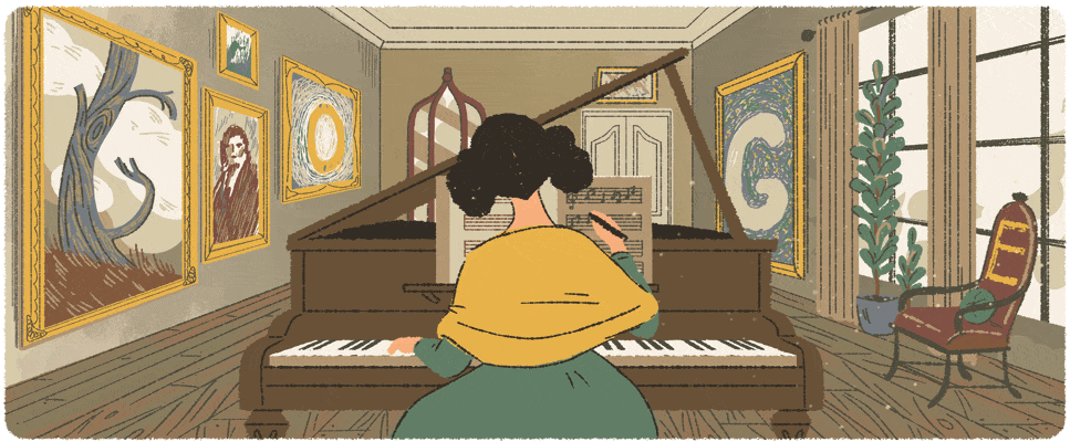 Fanny Hensel Google Doodle 216 Geburtstag
