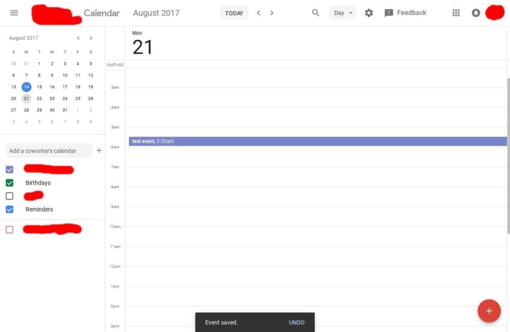 Google Calendar Redesign