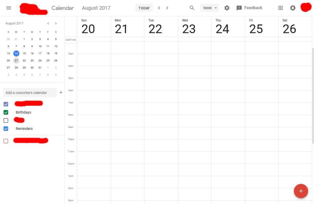 Google Calendar Redesign
