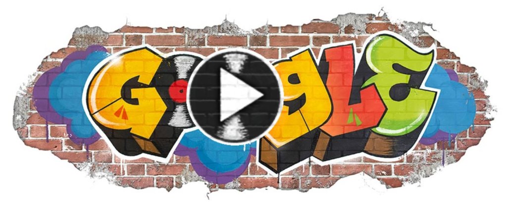 Google-Doodle 44 Jahre Hip Hop