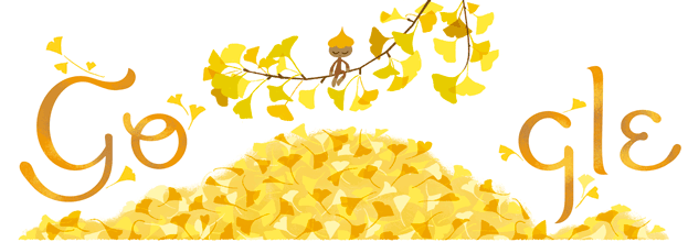 Google-Doodle Herbstanfang 2018