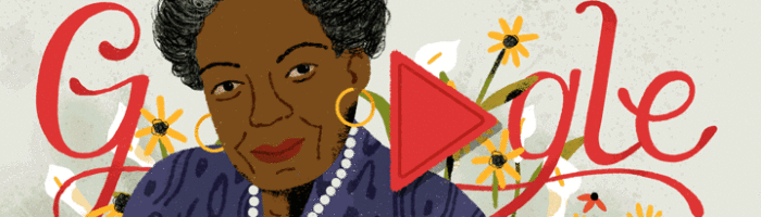 Google Doodle Maya Angelous 90 Geburtstag
