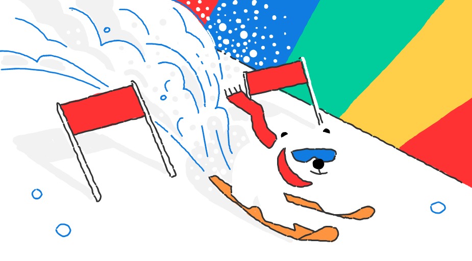 Google Doodle Snow Games Eisbär