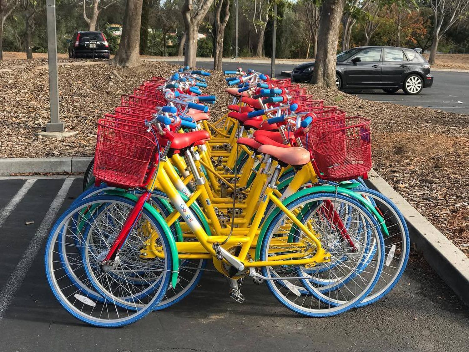 Google-Fahrräder
