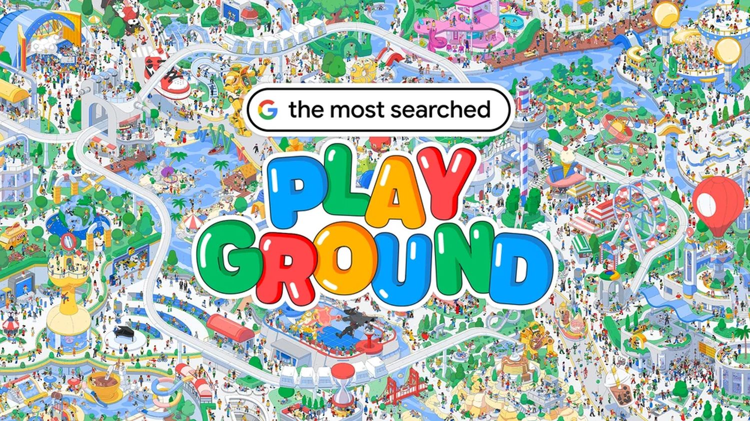 Google Most Searched Playground Wimmelbild