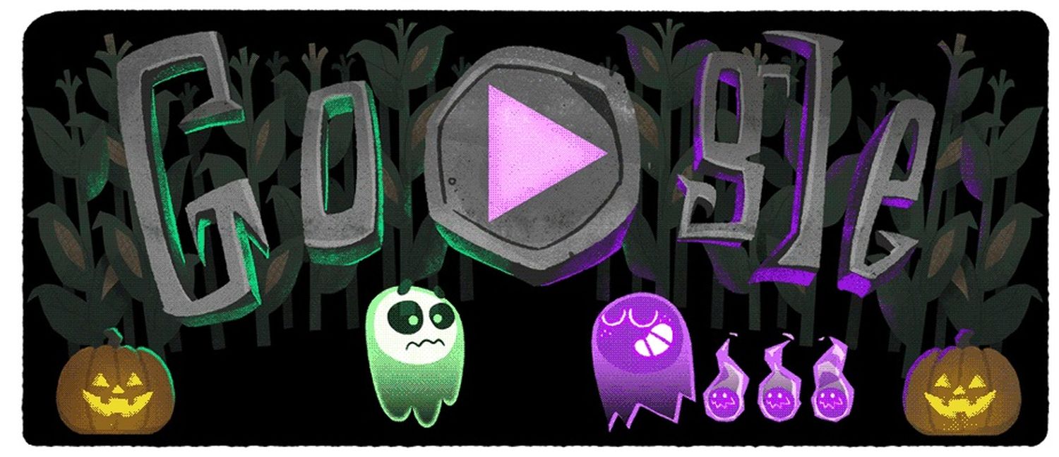 google ghost doodle play