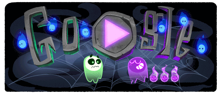 Halloween Spiel Google Doodle