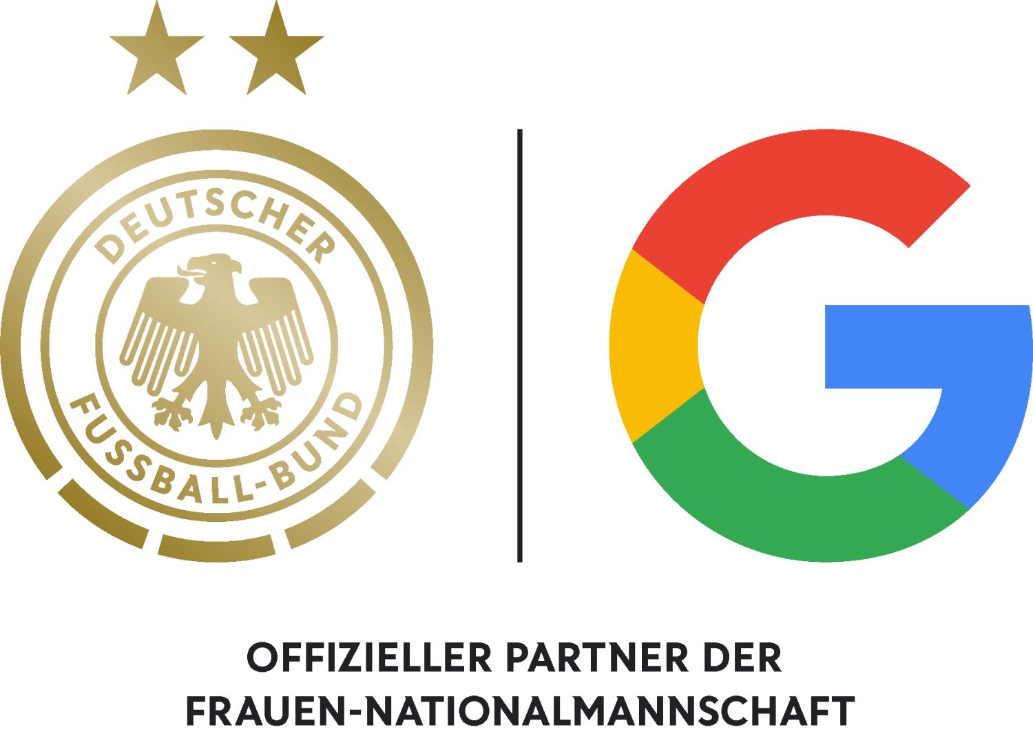Logo Google x DFB