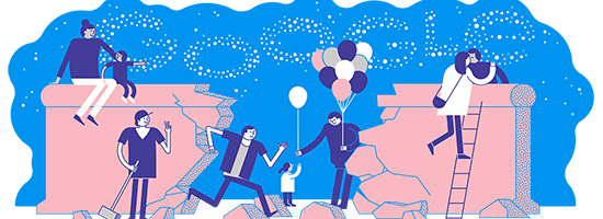 Tag der Deutschen Einheit 2018 Google Doodle