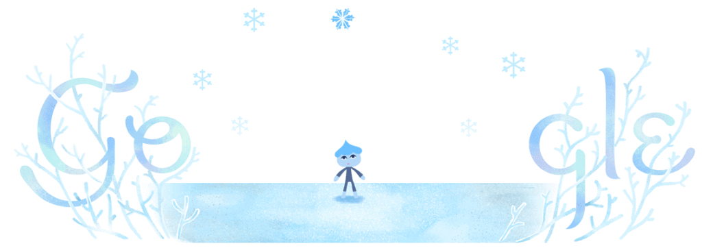 Wintersonnenwende 2018 Google Doodle