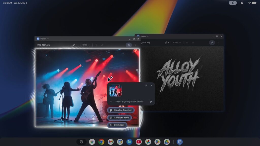 aluminium os googlebook screenshot