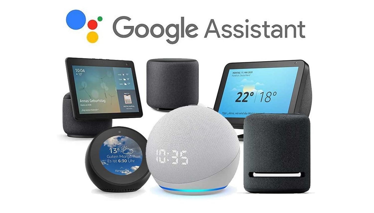 amazon echo google assistant