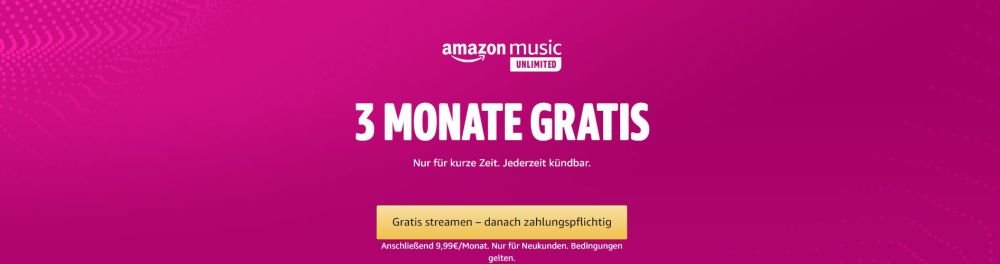 amazon music 90 tage gratis