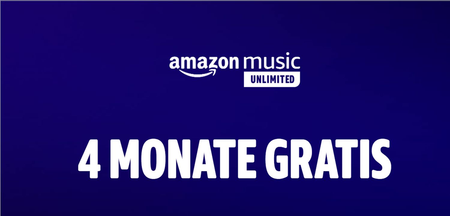 amazon music unlimited vier monate gratis