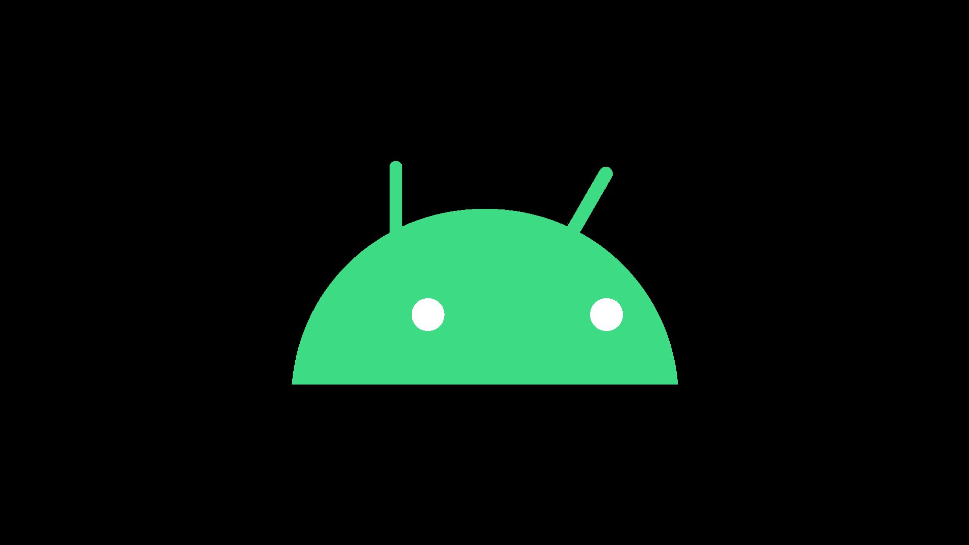 android 10 dark mode logo