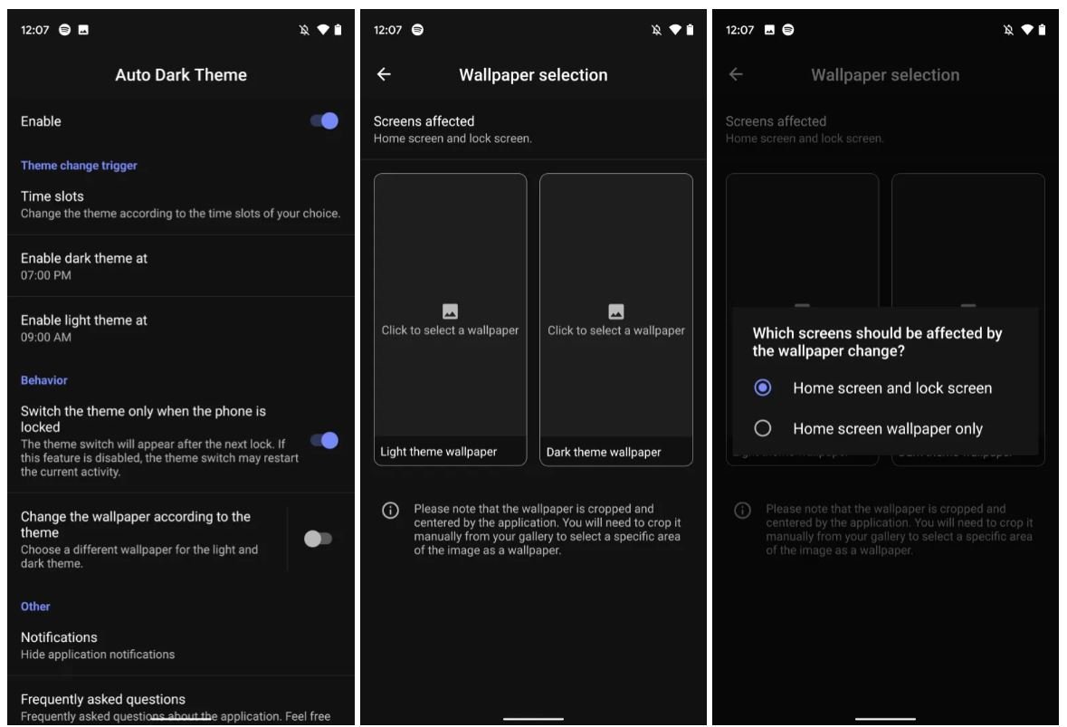 android 10 wallpaper app dark mode