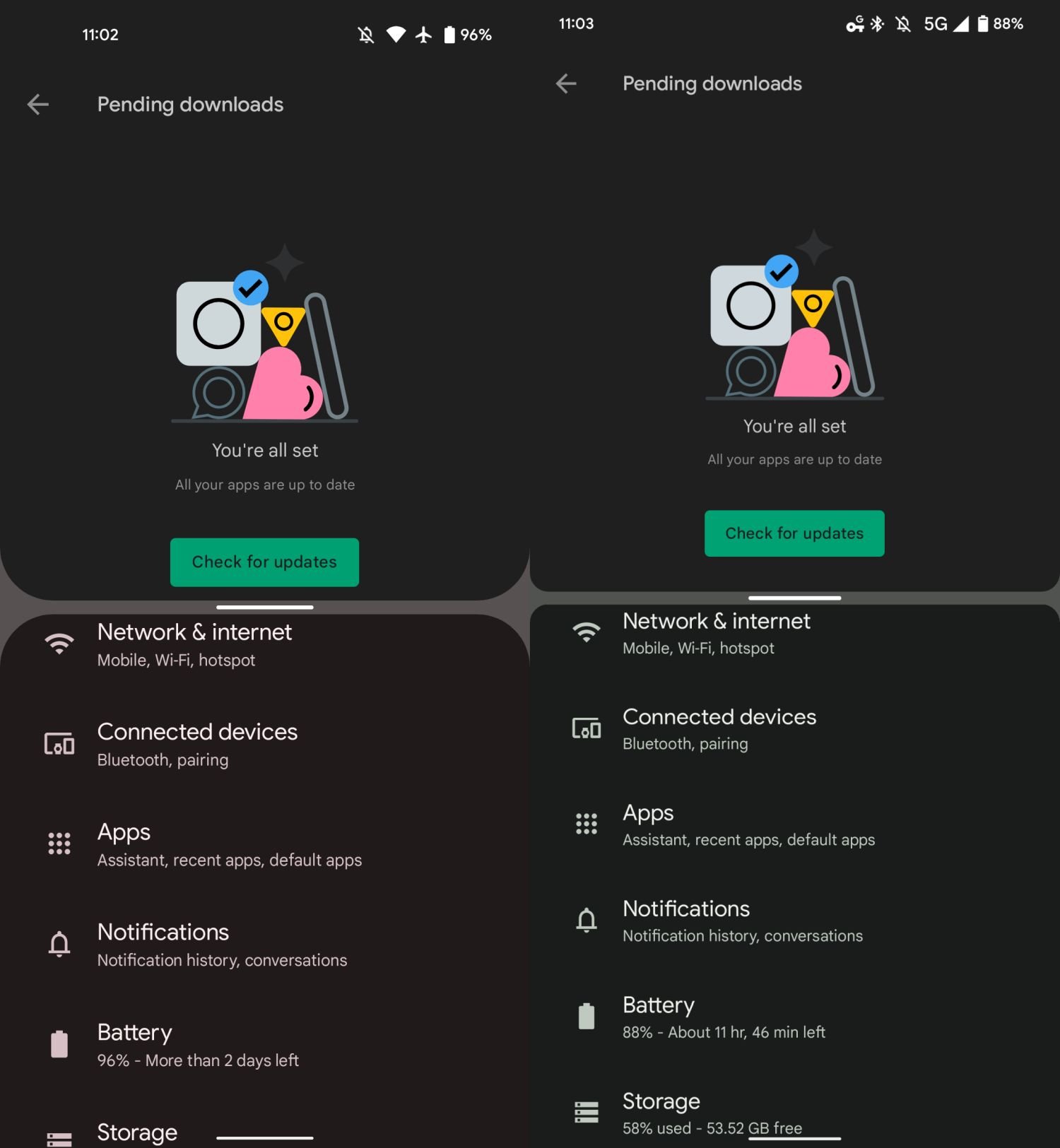 android 12 split screen