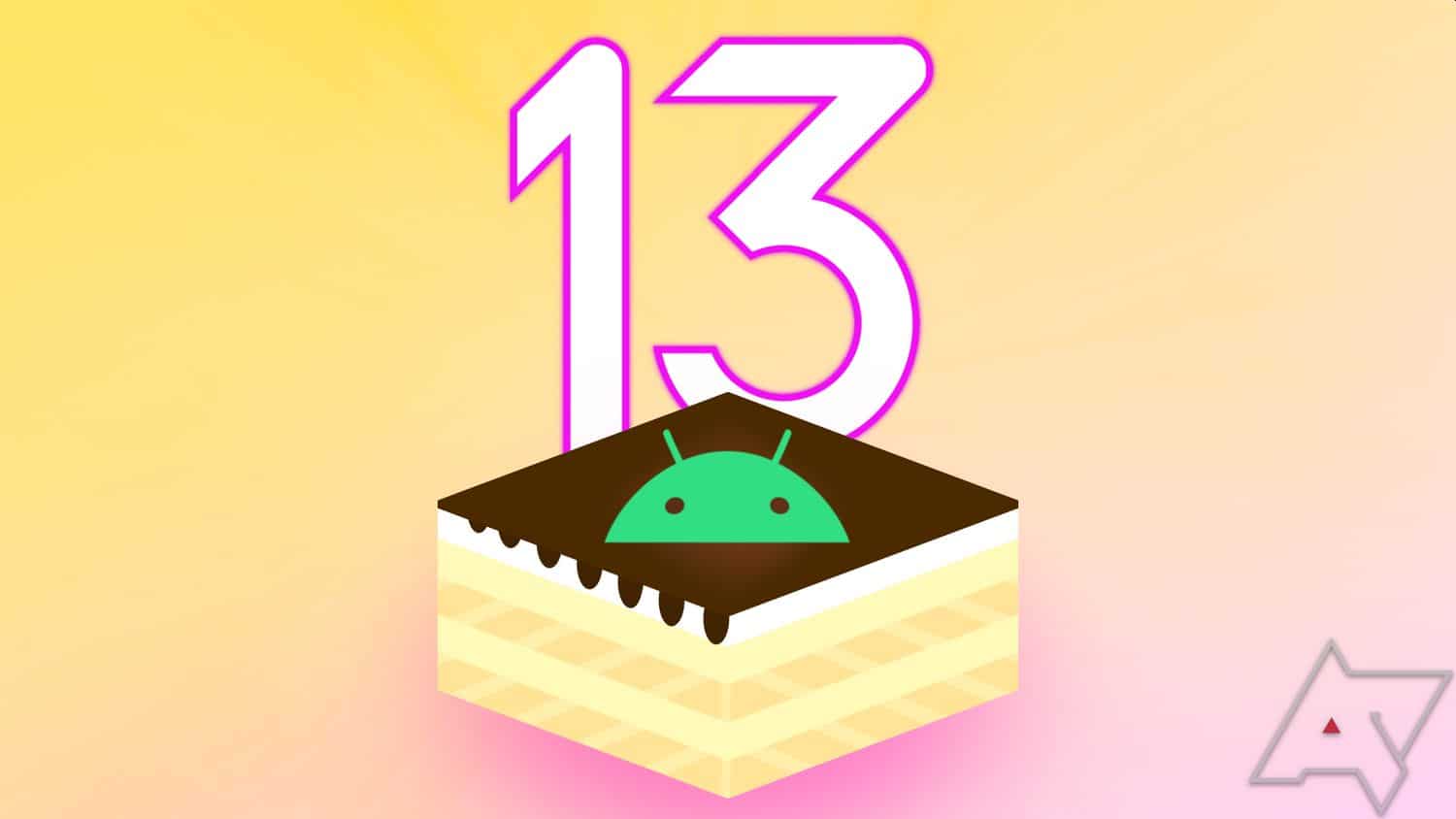 Android 13 Logo Tiramisu