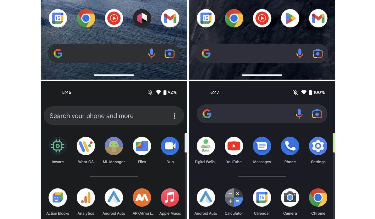 android 13 pixel launcher suchleiste