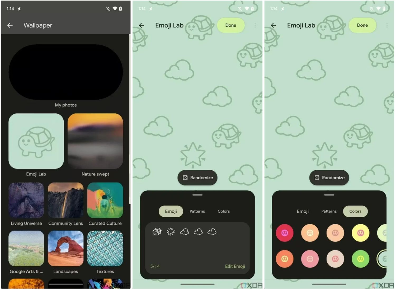 android 14 wallpaper emoji generator