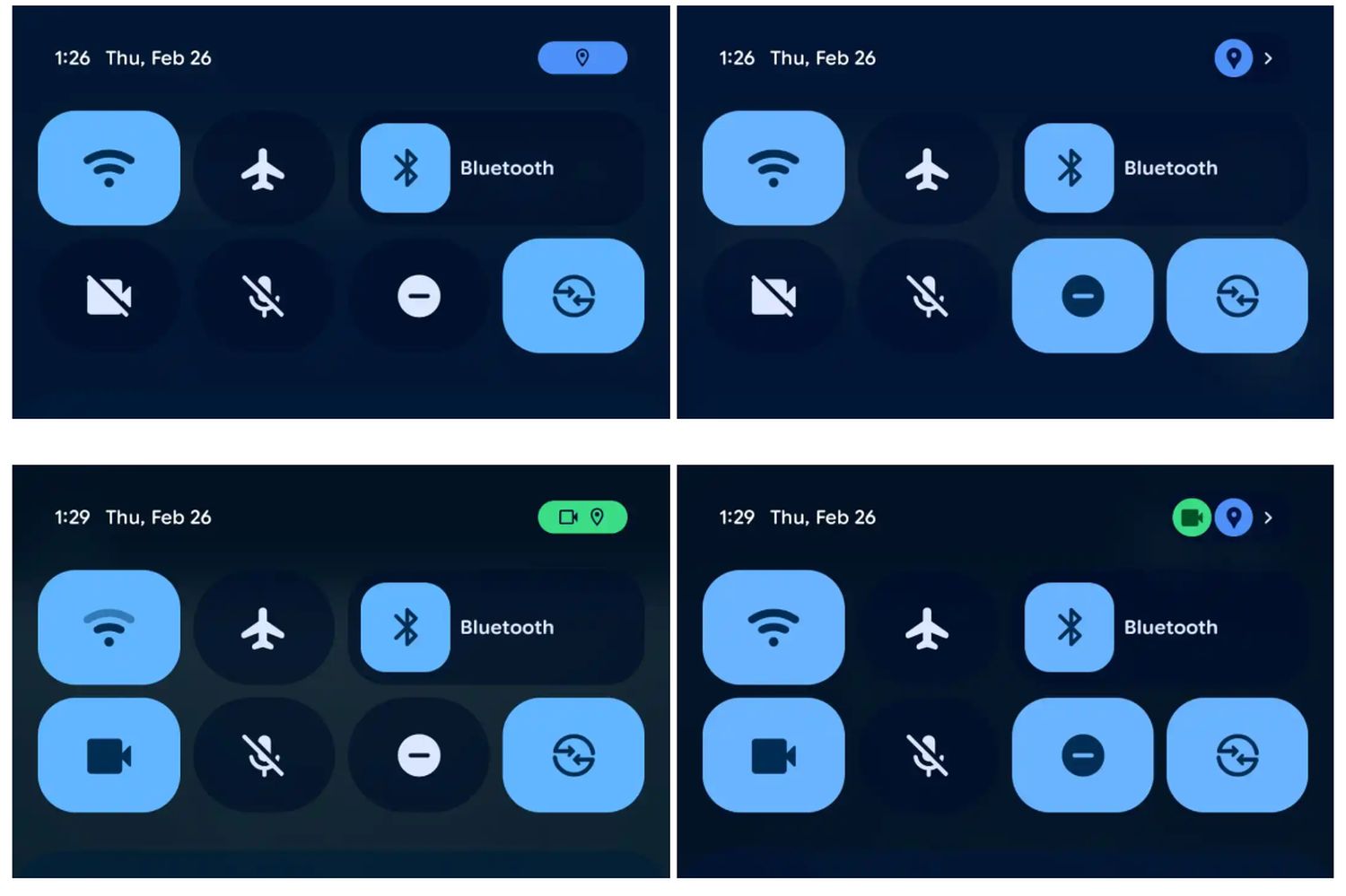 android 17 privacy indikator