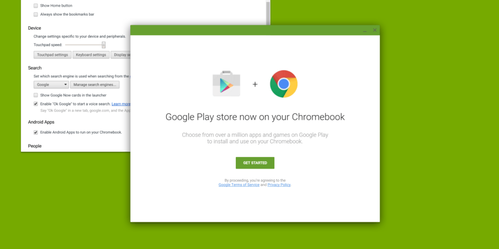 android apps on chrome os