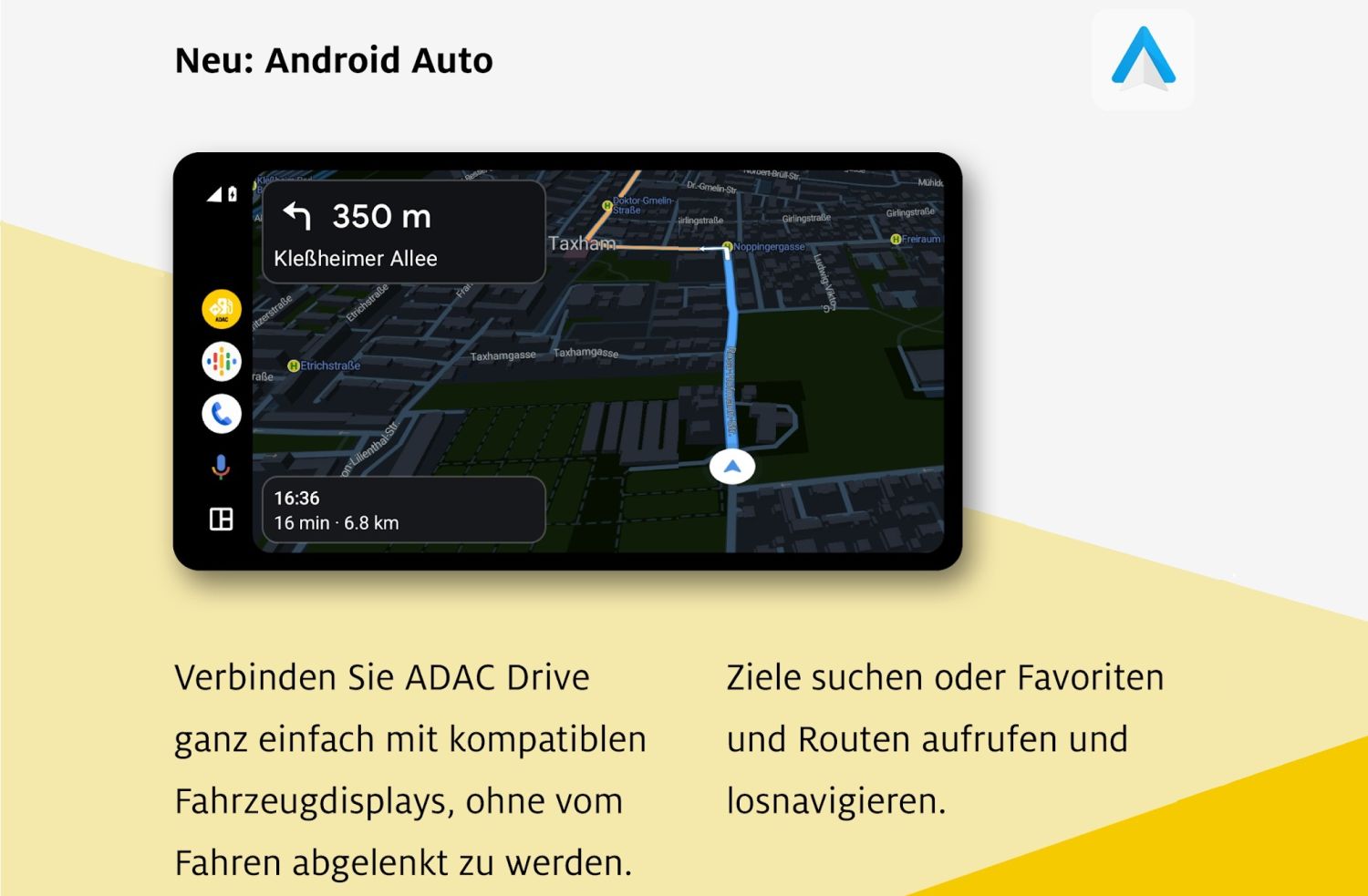 android auto adac