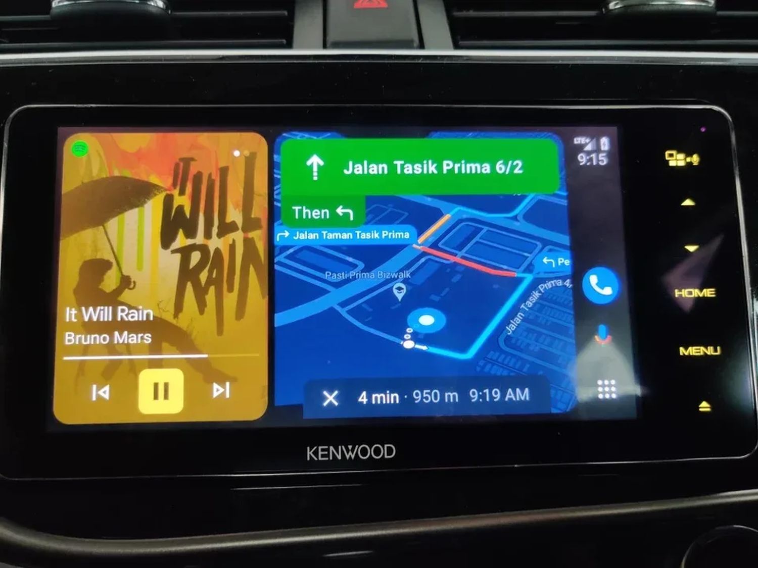 android auto coolwalk spotify 1