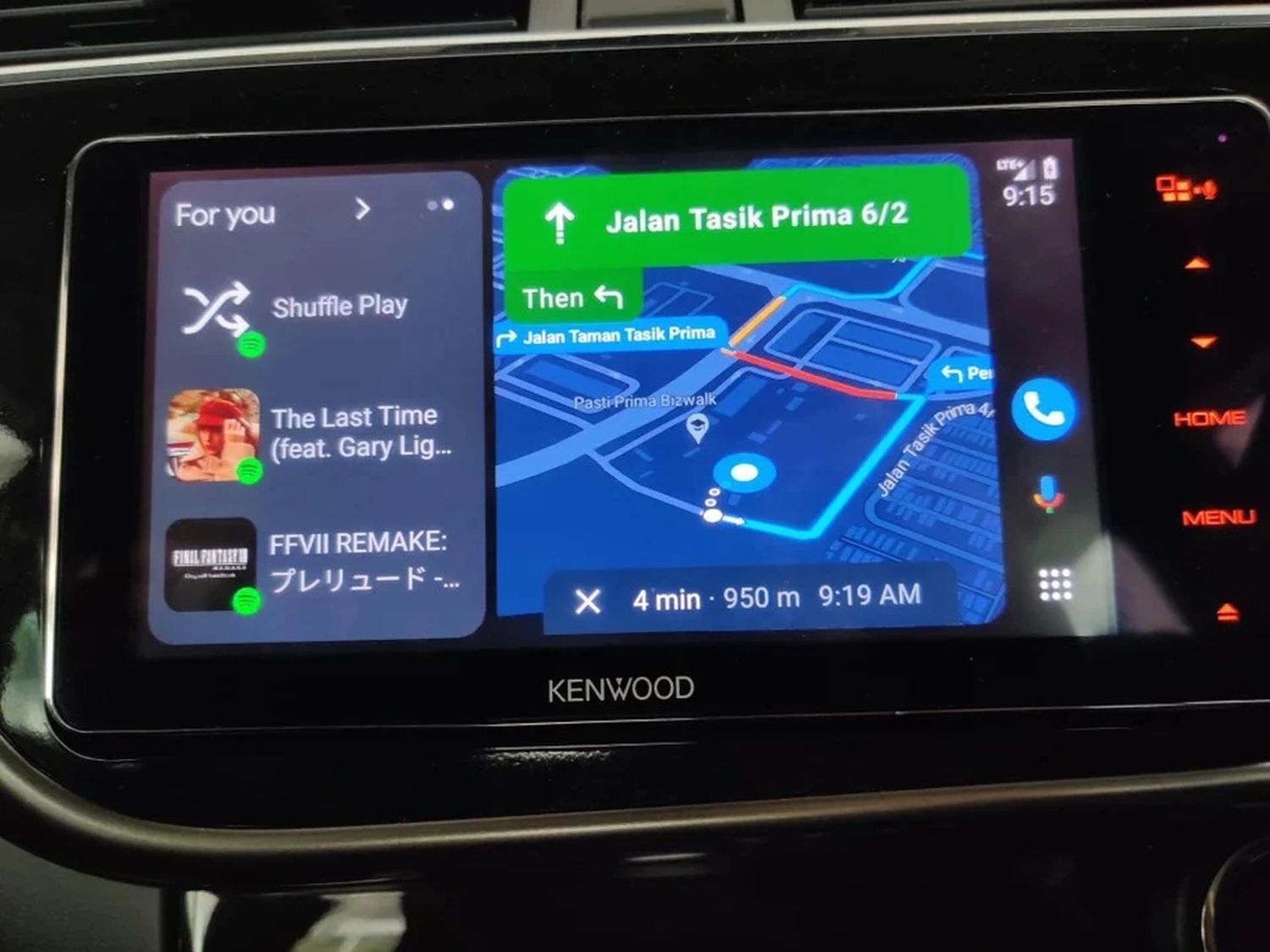 android auto coolwalk spotify 2