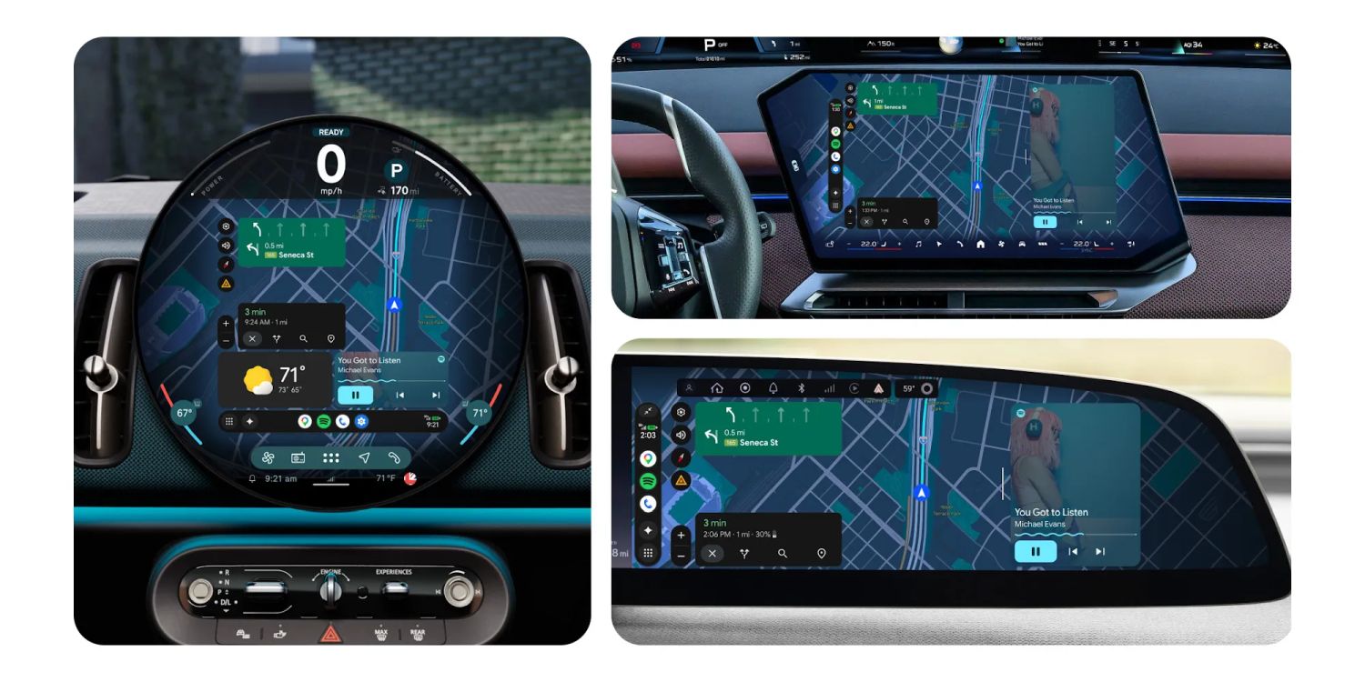 android auto display