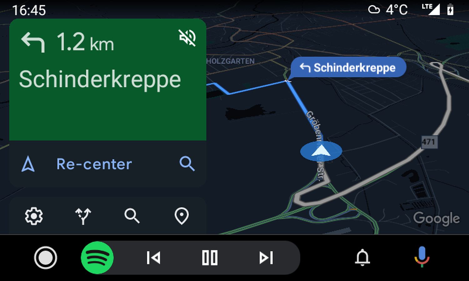 android auto google maps navigation november 2020