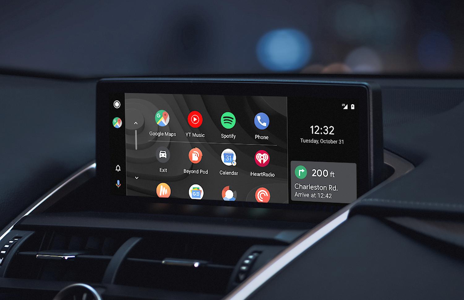 android auto new design