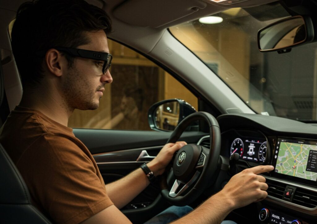 android auto smart glasses