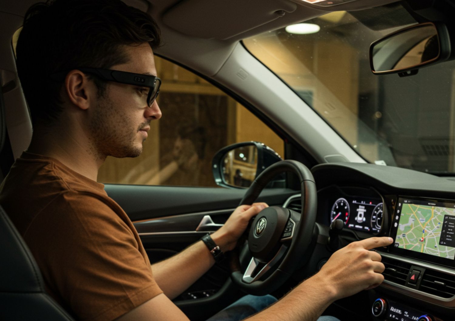 android auto smart glasses