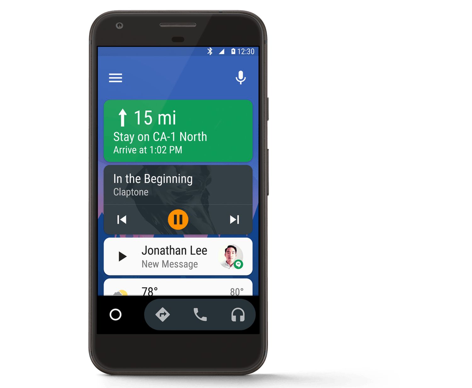 android auto smarthone alt screenshot