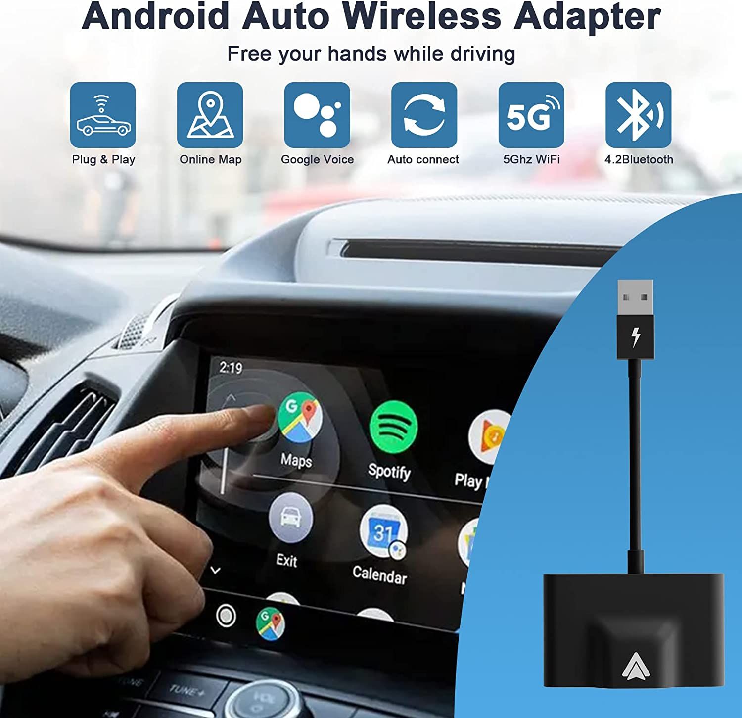 android auto wireless adapter