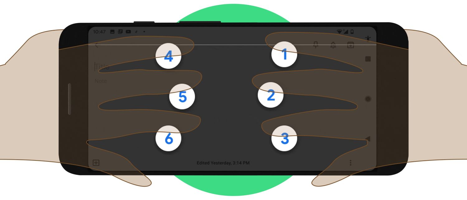 android braille keyboard