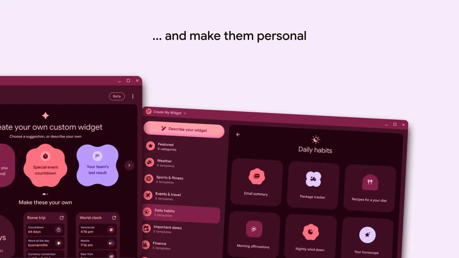 android create widget 4