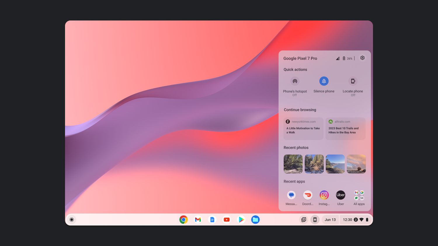 android cross device chrome os 1