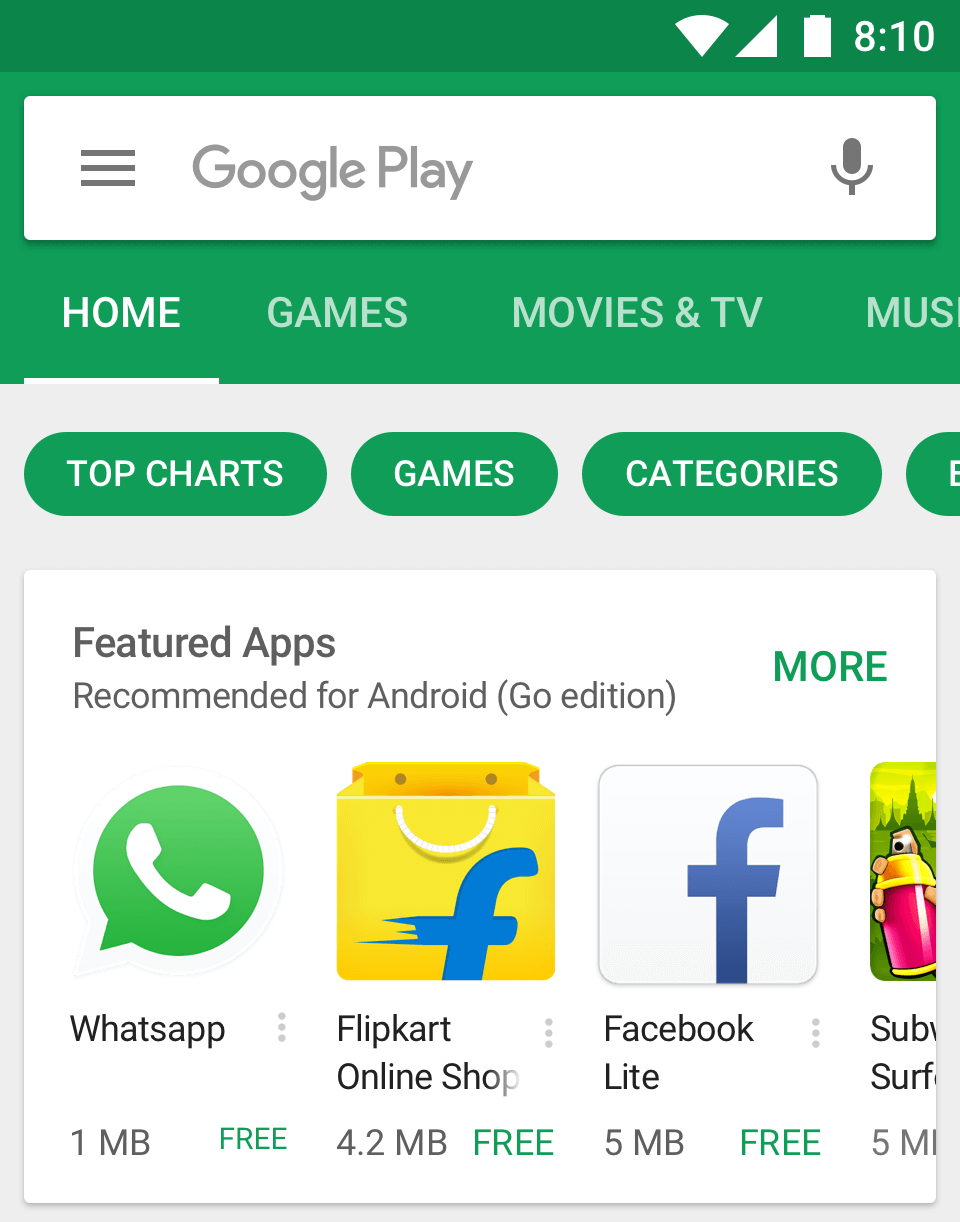 android go play store