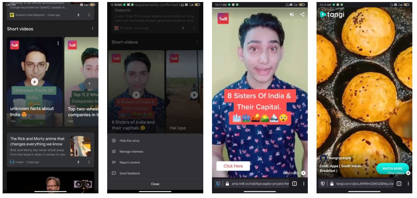 android google discover feed tiktok