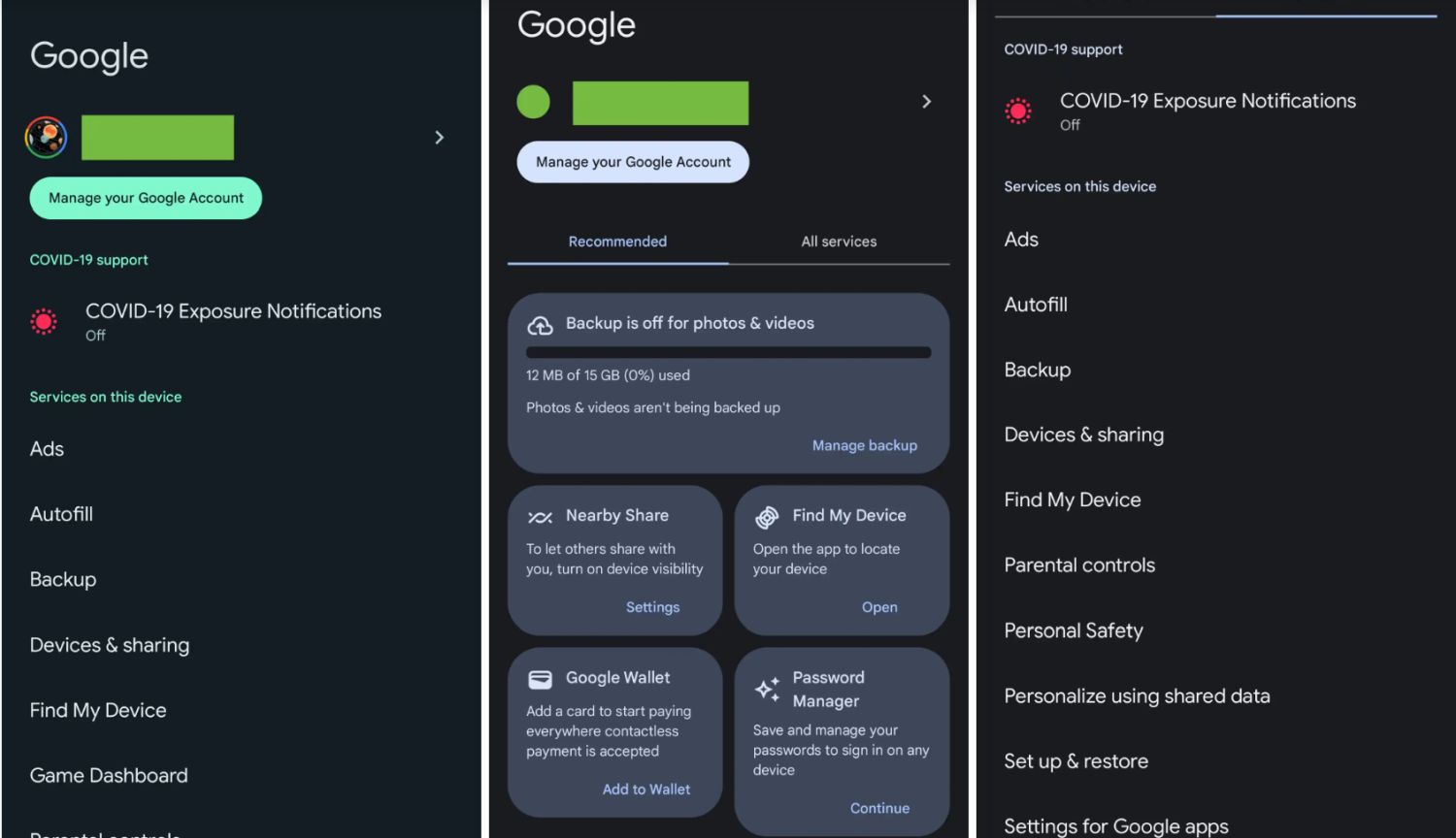 android google system einstellungen neu