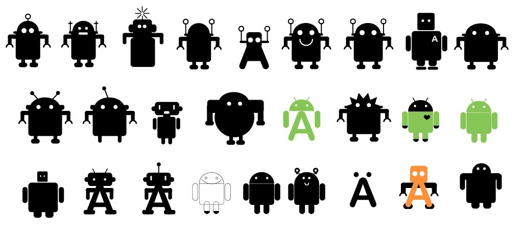 android logos